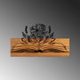 Wallity Flower Green From A Book Escultura de Pared